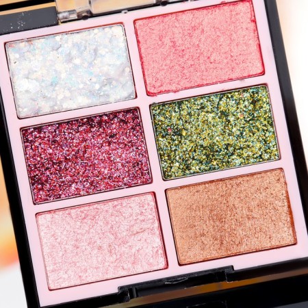 Palette of eyelids, with shimmer, 6 colors-4