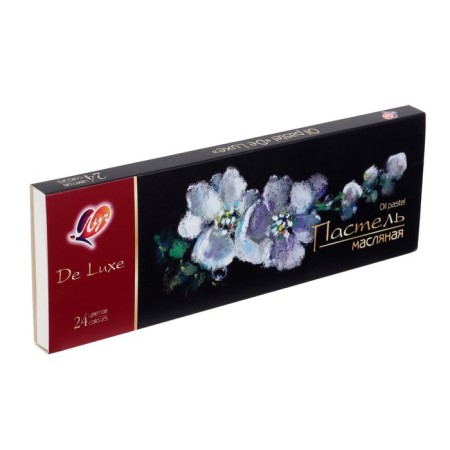 Oil pastel 24 colors, beam de luxe, round-1