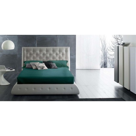 Primvelle sheet, size 150x215 cm, turquoise color-1
