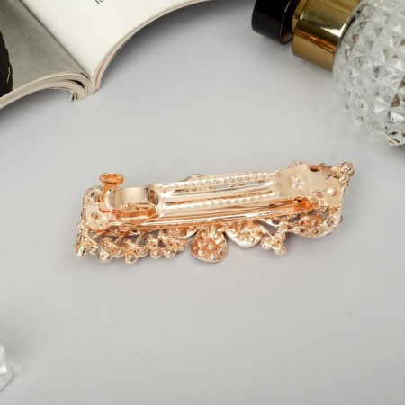 Hair hairpin "Sylvia" Flower, 9 cm-1