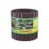 Border tape, 0.15 × 9 m, thickness 0.6 mm, plastic, corrugation, dark brown, Greengo