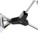 Svetogor chandelier "Night" 8x60W E27 Black/chrome 95x95x32cm