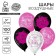 Shar Latex 12 "Happy Birthday. Girlfriend", 100 pcs.