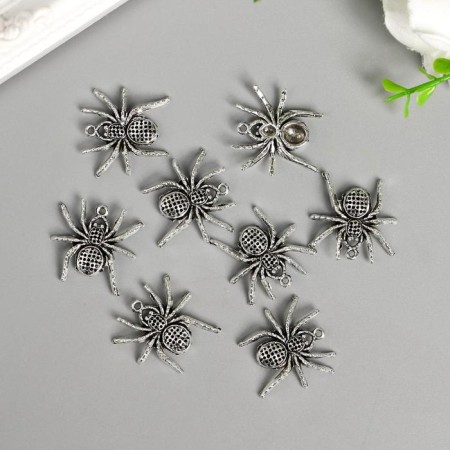 Decor Metal "Spider" 2.5x2.2 cm-2