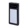 External battery 485, 10000 mAh, Type-C/Lightning/MicroUSB cables, lantern, black