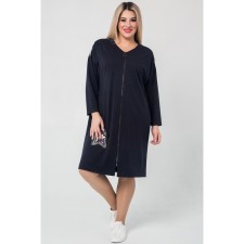 Women's dress, size 54, dark blue color