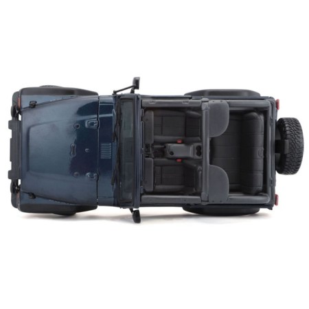 MASTO DIE-CAST Jeep Wrangler Rubicon, opening doors, 1:18, dark blue color-2