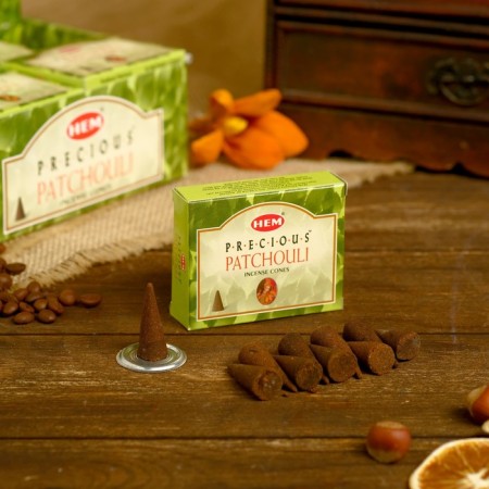 Incense "Hem" 10 cones Precious Patchouli Conees