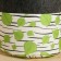 Organizer for storage with side handles, print Birch, Gray, 28x28x26 cm