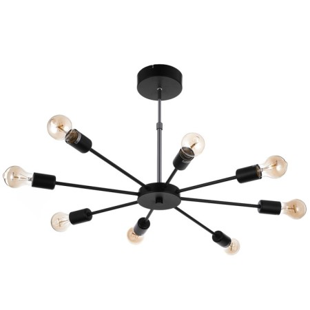 Chandelier 80008/8 8x40W E27 Black 90x73x28cm-1
