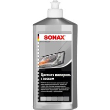 Fully color Sonax with wax silver/gray, 500 ml, 296300