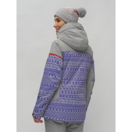 Ski suit, size 42, purple color-26