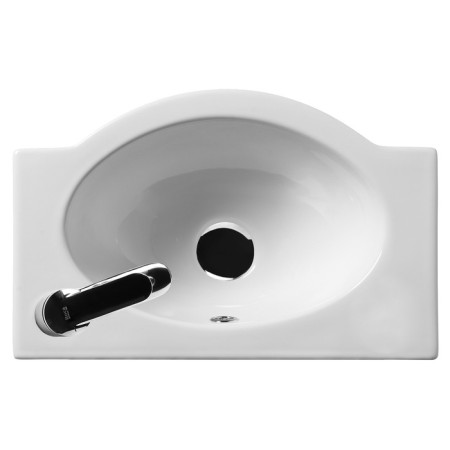 Santek "Forum-45" shell with the right hole for the mixer, without a pedestal-1