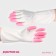 Purple domestic gloves, size L, PVC, protective, super -strength, 70 gr, color mix