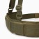 Looping belt on straps, khaki