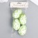 Decor Easter suspension "Egg with floral twigs" set 4 pcs mix 7x5 cm