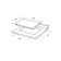 The hob Lex GVG 321 BL, gas, 2 burners, black