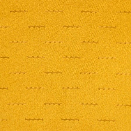 Curtain curtain Ethel "strokes", yellow color, on a curtain tape 250x265 cm, 100% p/e-1