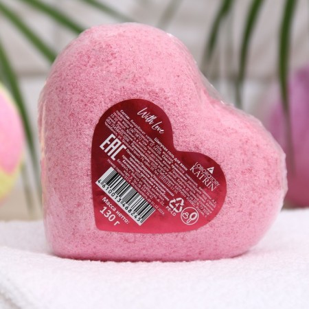 Bombing for baths "Heart" with love, 130 g-1