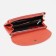 Women's wallet on the button, pink color