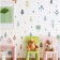 Stick plastic interior color "mixed forest" set 4 sheets 20x30 cm