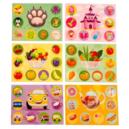 Lotto "for children", with wooden chips, Baby Toys-3