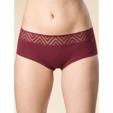 Female cowards, size 46, burgundy color