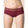 Female cowards, size 46, burgundy color