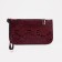 Set of bags with zipper, red color