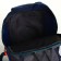 Sports' backpack on lightning, Textura, external pocket, blue color