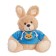 Soft toy "Bunny in the jacket", Mix colors