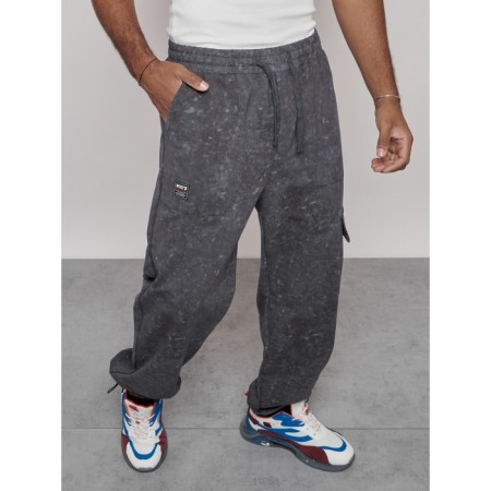 Sports male pants, size 48, gray color-18