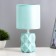 Aurora table lamp E14 40W azure 13x13x25 cm Risalux
