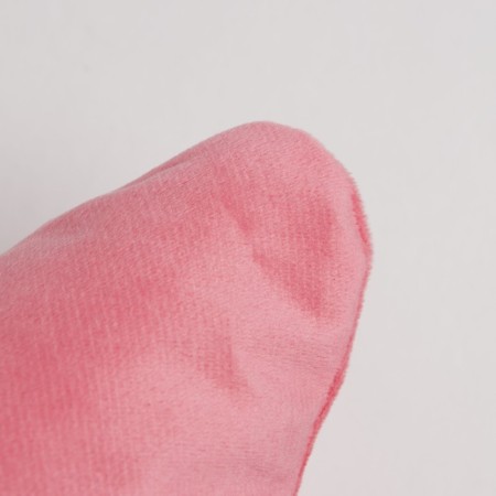 Pillow "Ethel" Cat pink 48x38cm, velor, 100% p/e-1