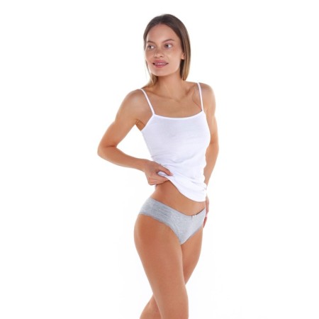 Panties female brazilians, gray color, size 48-50 (XL)-1
