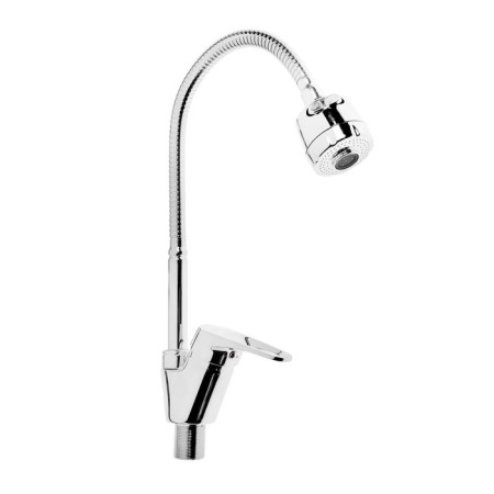 Accoona A4850 kitchen mixer, single -leaf, flexible surge, chrome-1