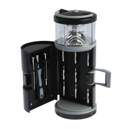 Tundra instruments set, gift plastic case "Lantern", 11 items