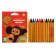 Loads wax 12 colors of multi-bullets "Cheburashka", round, cardboard packaging, euro suspension
