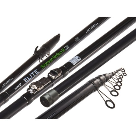 The float rod with the rings of Salmo Elite Bolognese Medium M, test 3-20 g, length 6 m.-1