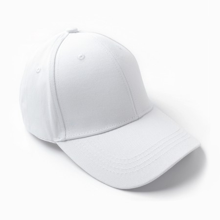 Cap "baseball cap" children, white color, size 56-58