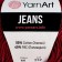 Yarn "Jeans" 55% cotton, 45% acrylic 160m/50g (66 Bordeaux)