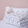 Kid kit: blanket 160x220 cm, sheet 90x190 cm, pillowcase 50x70 cm