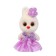 A toy of foam "Bunny with a flower", 13 cm