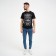 Male T -shirt KAFTAN "Real Man" p. 52, black