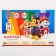 Cardboard tinted, A3, 36 sheets, 18 colors, moped, bilateral, in a package, 140 g/m², puppy patrol