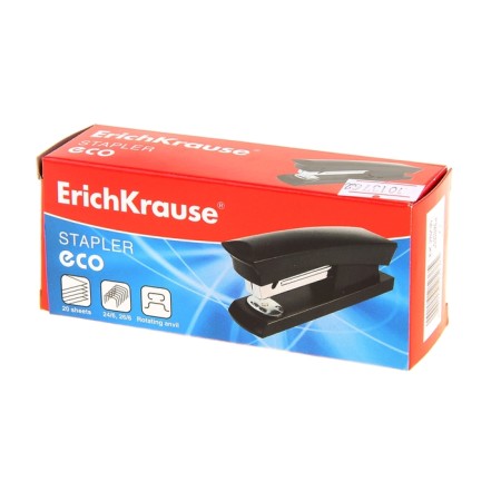 Степлер ErichKrause ECO № 24/6 и 26/6, до 30 листов, микс-5