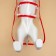Dog raincoat, size L (DS 30, OG 41-46, Osh 42 cm), red