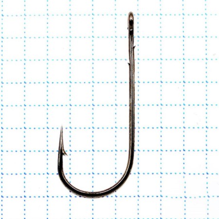 The hook KOI Round Bend Worm, size 20 Ints, BN color, 10 pcs.