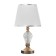ENES table lamp E27 40W chrome 25x25x43 cm Risalux