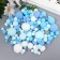 Decor for creativity "Pomponchiki. Blue sky" d = 1-3 cm set 135 pcs